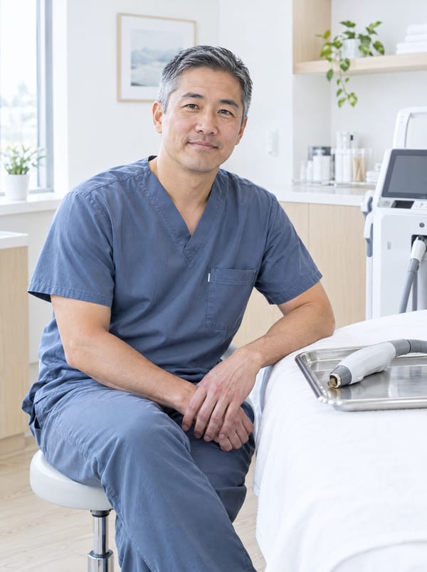 Portrait of Kenji Watanabe, RN